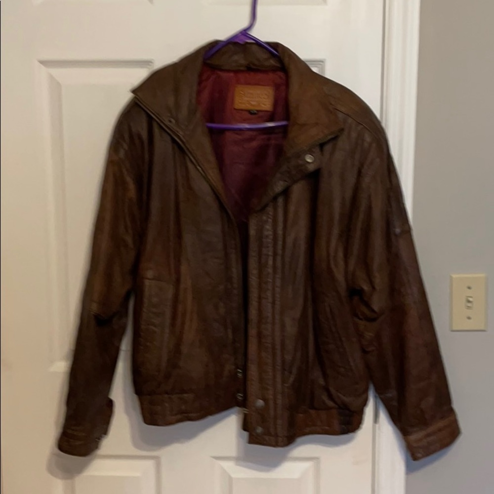 Brown Leather Jacket